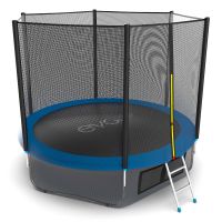 Батут EVO JUMP External 10ft (Blue) с нижней сеткой